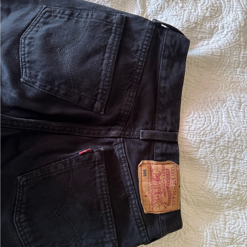 Vintage black Levi’s W26 L30
